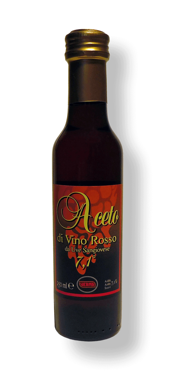 Aceto di Vino Rosso da Uve Sangiovese - 250 ml